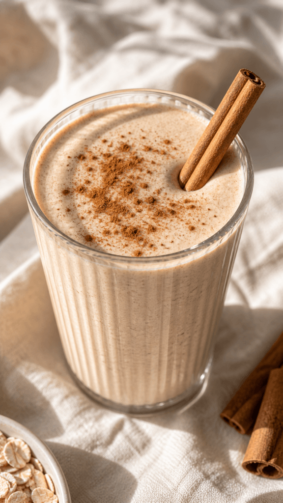 Cinnamon Oat Breakfast Smoothie